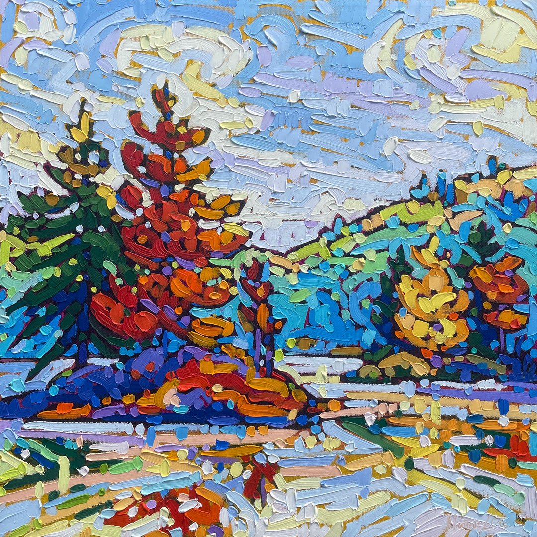 Autumn Delight (16x16")