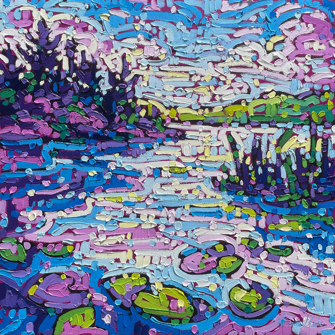 Lakeside Lily Pads 2 (16x16")