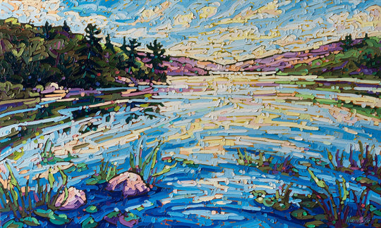 Lakeside Shimmer (24x40)