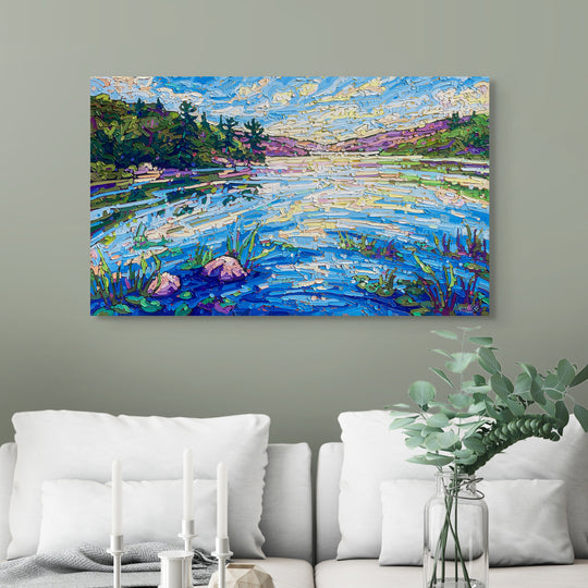 Lakeside Shimmer (24x40)