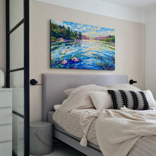 Lakeside Shimmer (24x40)