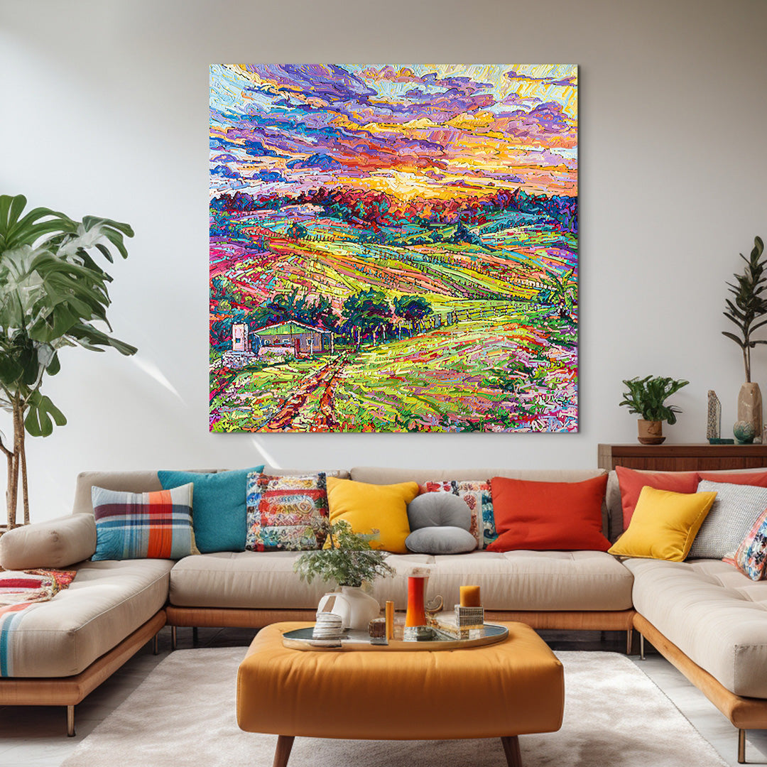 Commissioned painting by Noemie L. Cote