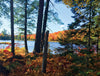 Lac Fortune in Fall 2